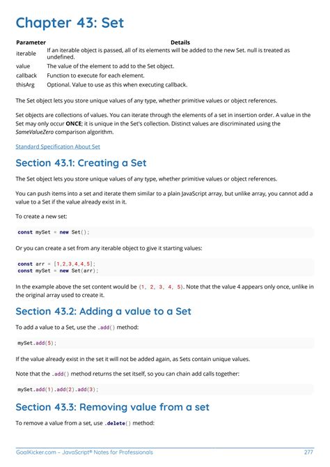 Image result for Examples of a JavaScript Set