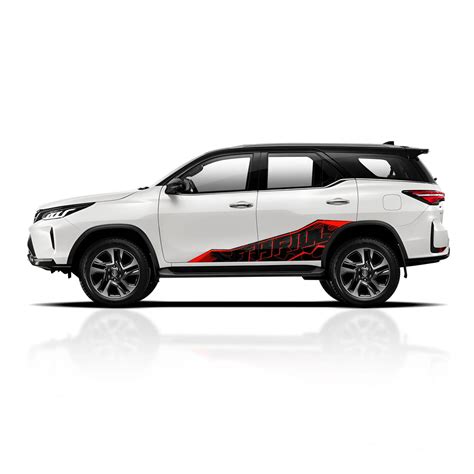 Thrill Edition Graphics for Toyota Fortuner | IDE Partial X Series ...