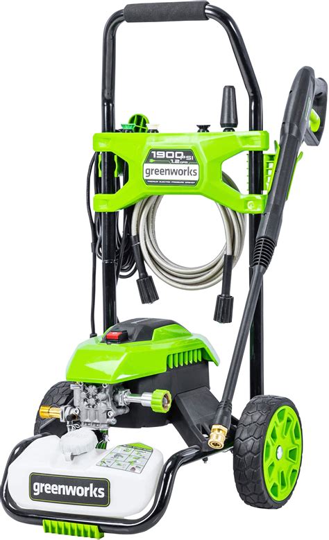 Customer Reviews: Greenworks Electric Pressure Washer up to 1900 PSI at 1.2 GPM Green 5119102 ...