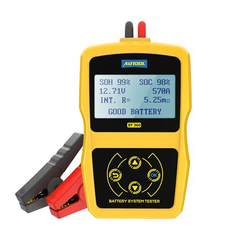 Buy QPKINGBattery Tester BT360 Battery Analyzer 6V-30V Automotive ...