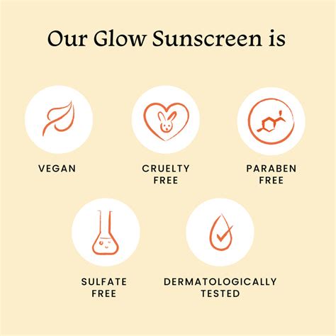 SPF 50 Glow Sunscreen – Foxtale