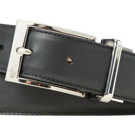 RALPH LAUREN REVERSIBLE LEATHER DRESS BELT : Custom Jackets Co