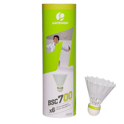 Buy Badminton Shuttlecock Online In India|Bsc 700 Slow X 6 Yellow|Artengo