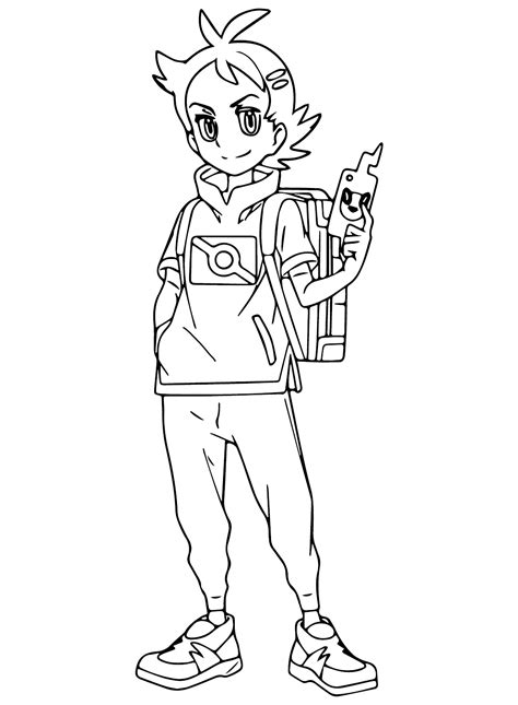 20+ Goh Pokemon Coloring Pages - Free Printable PDF & Online Coloring