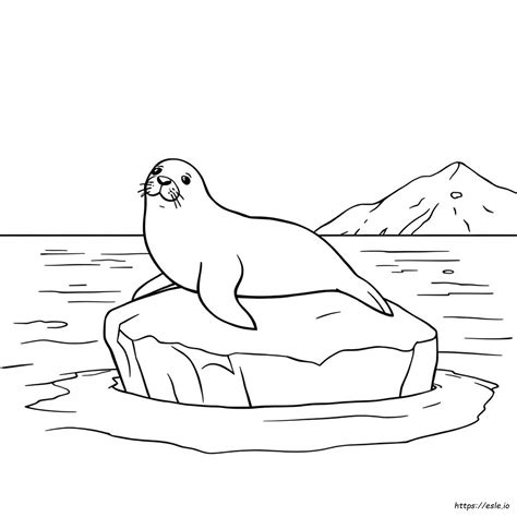 Coloring Seal Idaho State Pages Moving Saved Sketch Coloring Page
