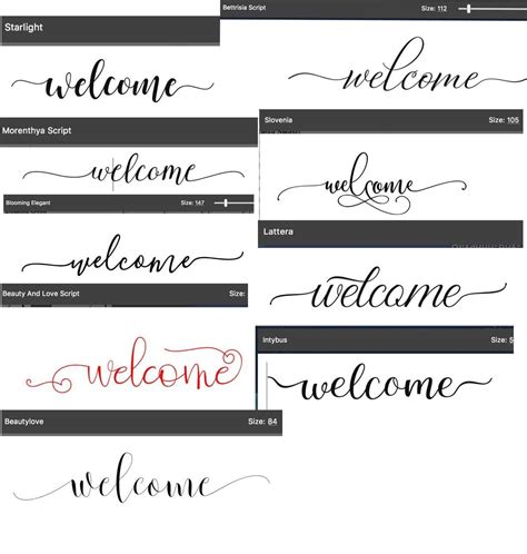 Fonts with tails glyphs cheat sheet – Artofit