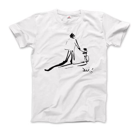 Salvador Dali Sketch, Childhood With Father Riding a Bike – Art-O-Rama Shop