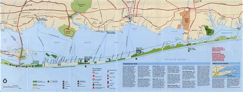 Park Map of Fire Island National Seashore | Gifex