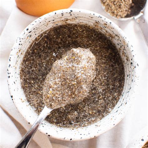 Chia Seeds Egg Substitute Recipe | Bryont Blog
