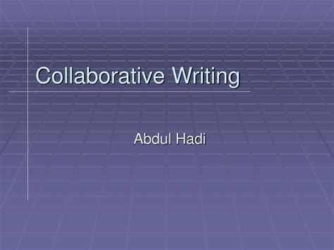 Collaborative Writing Examples 的图像结果