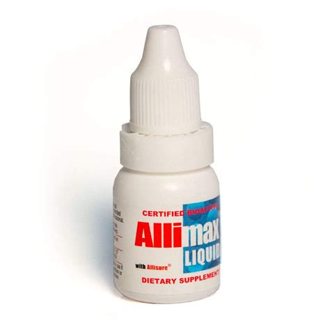 Allimax Liquid X 10 ml - Allimax International - Garlic Supplement ...