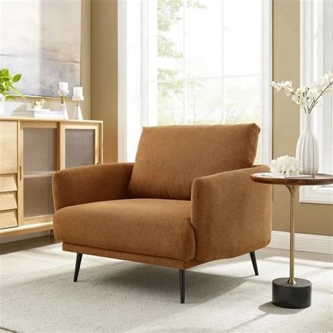 THE CRAFTED STORE - Oversized Single-Seater Chair with Cozy Wide Seat ...