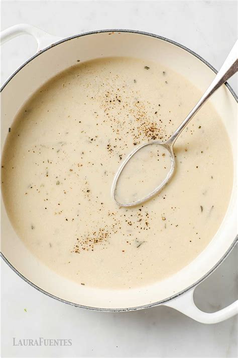 5 Ingredient Creamy Garlic Sauce | Laura Fuentes