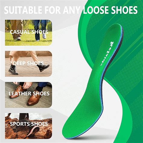 Buy Kelaide Arch Support Insoles for Women & Men, Orthotic Shoe Inserts ...