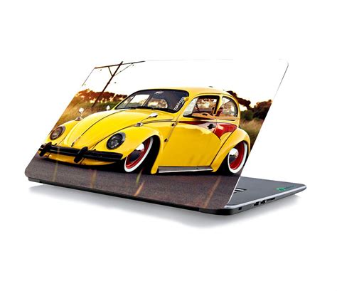 ISEE 360 ® VW Beetle Low Rider Car Skin Cover For Laptop Laminated ...
