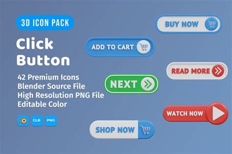 Image result for Click Button Designs