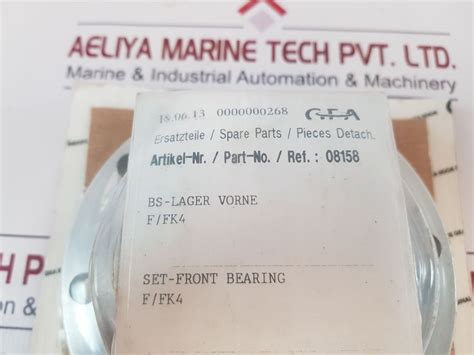 Gea 08158 Bock Compressor Spare Parts – Aeliya Marine Tech