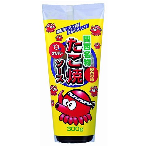 Oliver Sauce Takoyaki Sauce Sweet and Savory Sauce 300g