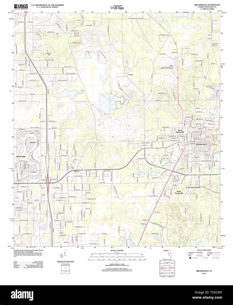 Brooksville florida map hi-res stock photography and images - Alamy