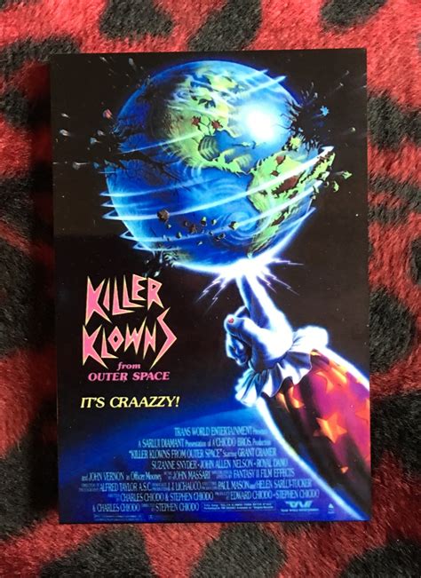 Killer Klowns From Outer Space Movie Poster