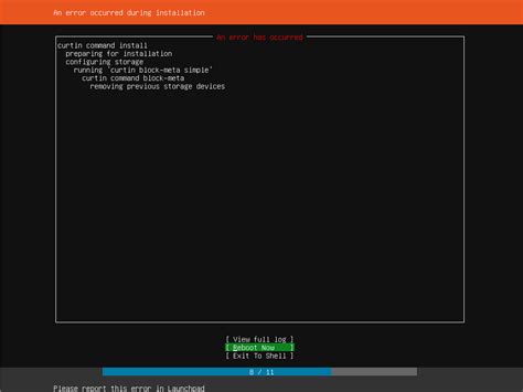 Image result for Ubuntu Install Error