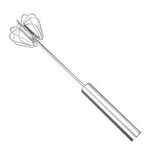 Buy BOTIST Stainless Steel Hand Push Whisk and French Whisk Set, Milk ...