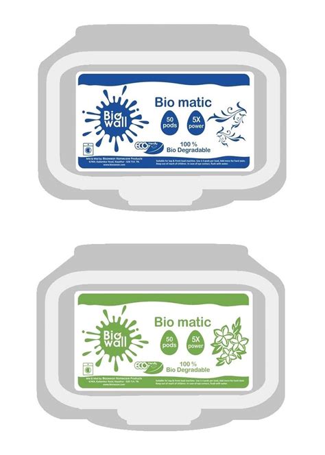 Biowall Bio matic - powder pods made with natural and eco-friendly ...