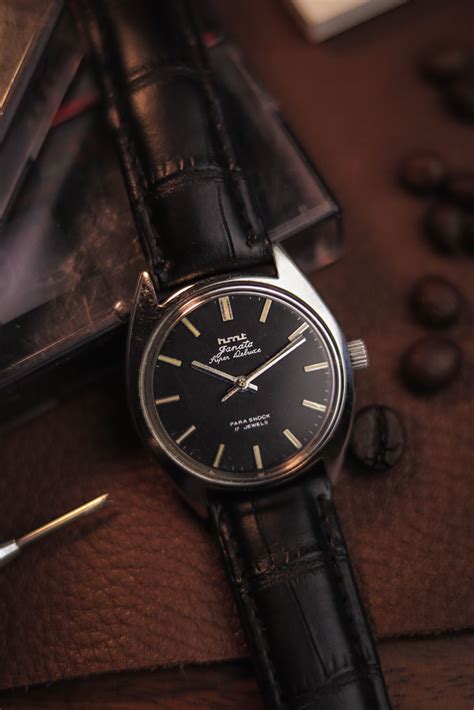 2001 HMT Janata Super Deluxe Black Dial - in Original Condition (Pre O ...