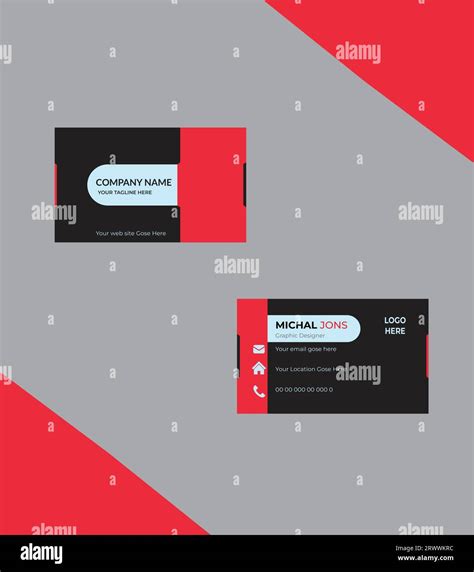 Clean Business Card Design 的图像结果