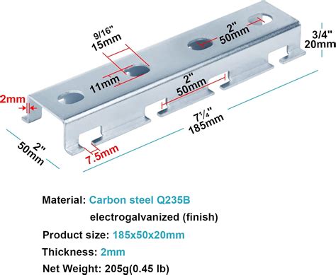 Buy 6 PCS 7 Cable Tray Ceiling Hanging Bar, Steel Hanging Bar for Wire ...