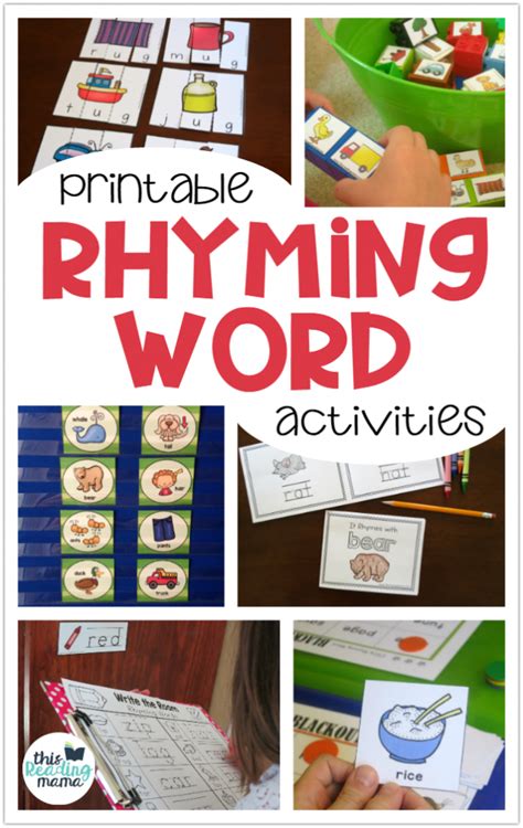 Write the Room Rhyming Words - This Reading Mama