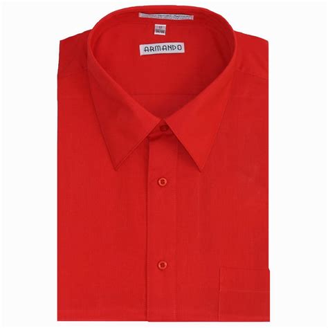 Mens Bright Red Dress Shirt at Barbara Mcdonnell blog