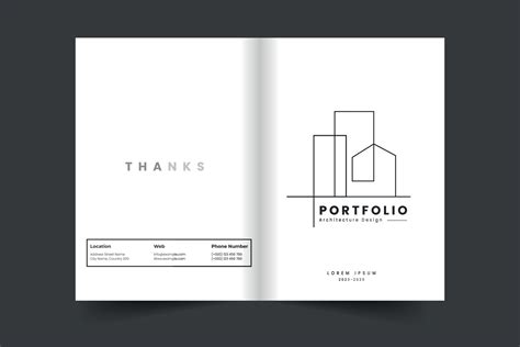 Architecture Portfolio Cover Page Ideas