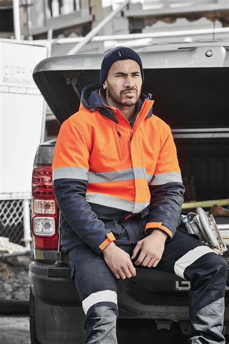 DNC Hi Vis Day Night 2 Tone Drill Shirt | Long Sleeve Workwear| iShirt