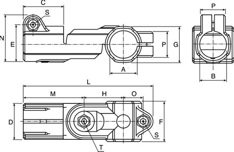 K80130BCE Rose+Krieger | Rose+Krieger Joint Clamp, Connecting Component ...