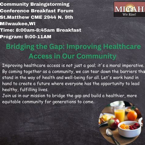 Bridging the Gap, Improving Healthcare access in our community, St ...