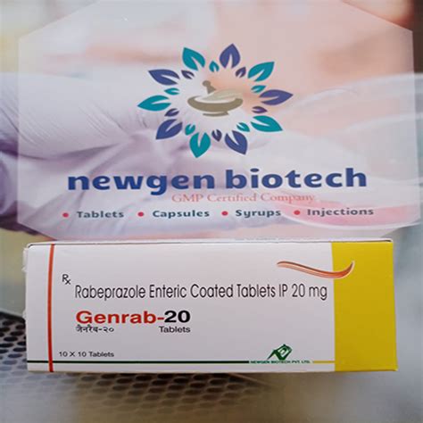 Genrab-20 Tablets Newgen Biotech Pvt. Ltd.