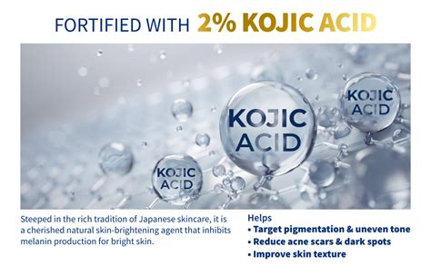 St.Botanica Depigmenting 2% Kojic Acid Face Serum with 2% Alpha Arbutin ...