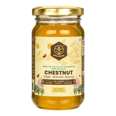 Chestnut Honey | Rich Taste and Health Benefits | Shiva Organic