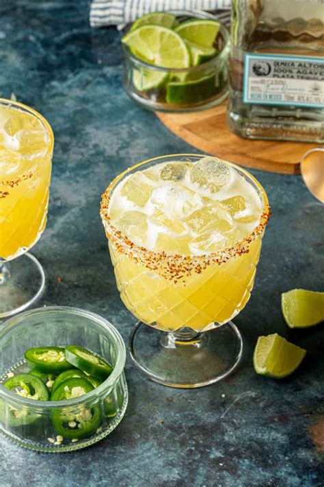 Spicy Pineapple Margarita - Another Cocktail Blog