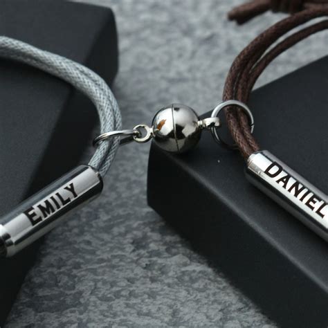 Buy Couple Matching Bracelets Online In India - Etsy India