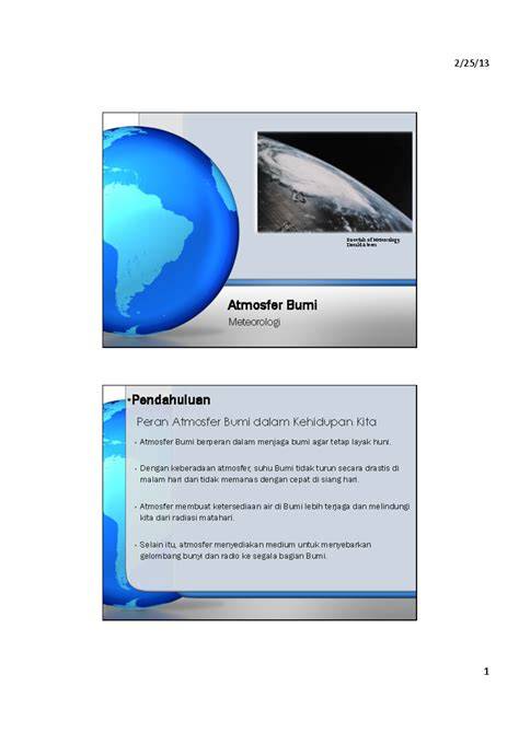 2 meteorologi klimatologi atmosfer bumi - Atmosfer Bumi Meteorologi Essentials of Meteorology ...