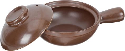 Buy HANABASS Japanese Donabe Ceramic Hot Pot Casserole Earthenware Clay ...