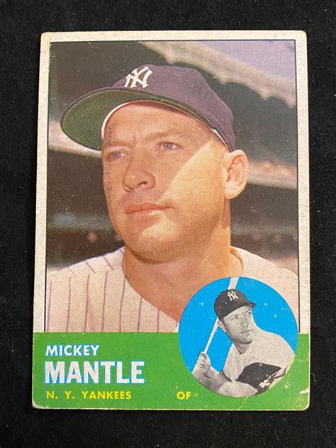Baseball Cards Mickey Mantle at Sabrina Swensen blog