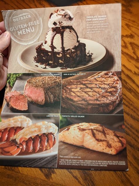 Outback Steakhouse Gluten-Free - Boardman - 2024