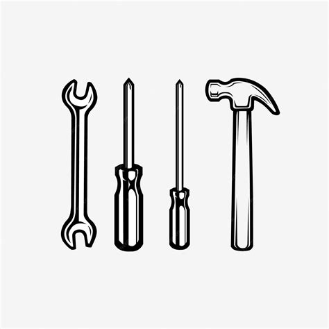 Mechanic Tools Vector