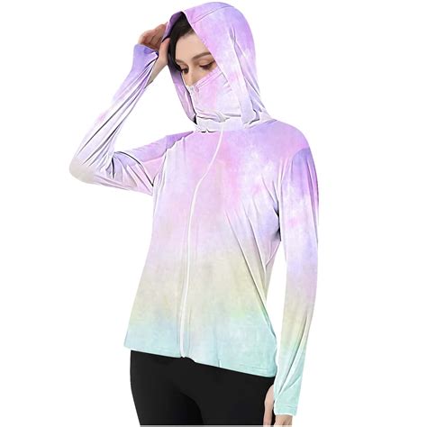 successthop Sun Shirts for Women Long Sleeve UV Protection UPF 50 ...