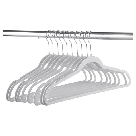 Mainstays Plastic Slimline Shirt Hangers, 10 Pack, White – Walmart ...