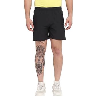 Buy YUUKI Men NSL CNS Stripe Shorts Shorts, D.Grey, S at Amazon.in