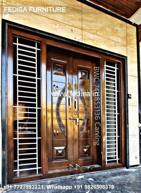 Door Design Main Door Design For Home Lakdi Ka Door Ka Design Katai ...